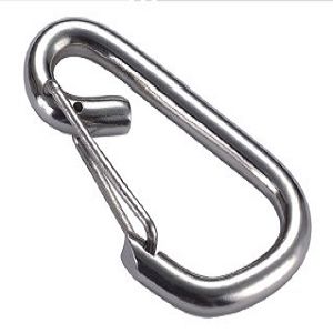 Stainless Steel Spring Hook, AISI304 or AISI316, Spring Hook, Galvanized Spring Hook