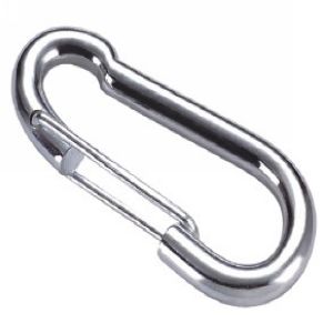 Bit Shaped Snap Hook, Zinc Plated, Bit Snap Hook, Galvanized Bit Shaped Snap Hook, Snap Hook