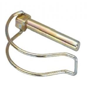 Shaft Lock Pin, Tube Clip, Linch Pin, Lynch Pin, Lock Pin, Yellow Zinc Plated Lock Pin
