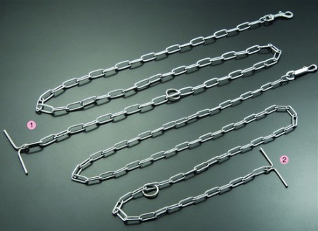 Welded Link Chain Lead with T Handle
