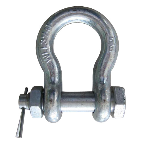 Bolt Type Safety Anchor Shackle, U.S. Type G2130, Drop Forged