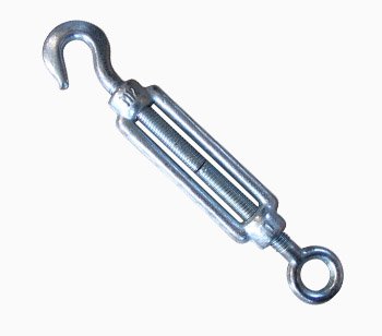 DIN 1480 Turnbuckle, Hook  Eye
