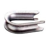 U.S. Type Open Pattern Wire Rope Thimble