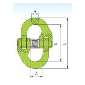 G100 JAPANESE TYPE CONNECTING LINK