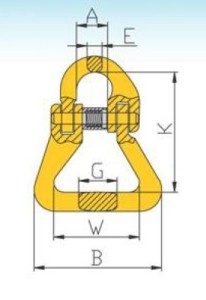 G80 Webbing Connecting Link