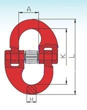G80 U.S. Type Connecting Link