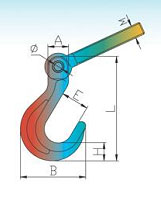 Clevis Hook YCT 08R