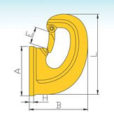 G80 Clevis Welded Hook