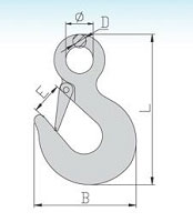 European Type Security Hook (Type A)