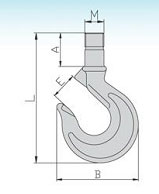Italian Type Shank Hook