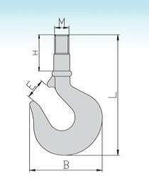 W-10 Shank Hook