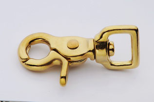 Solid Brass Snap Hook, FD5015B