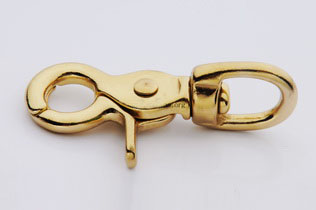 Solid Brass Snap Hook, FD5013B