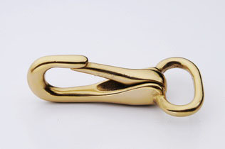 Solid Brass Snap Hook, FD56BR