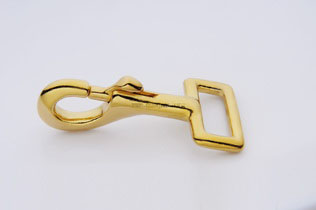 Solid Brass Snap Hook, FD25B