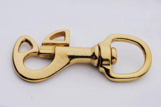 Solid Brass Snap Hook, FD4979B