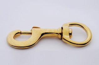 Solid Brass Snap Hook, FD225B