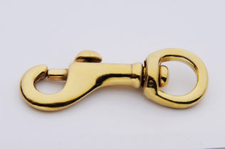 Solid Brass Snap Hook, FD350B