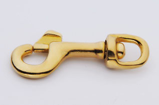 Solid Brass Snap Hook, FD98B