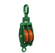 Pulley Block, Double with Oval Eye, B Type