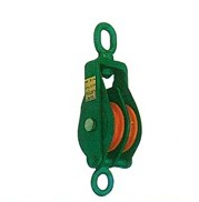 Pulley Block, Double with Oval Eye, B Type