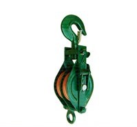 Pulley Block, Double with Hook, K Type