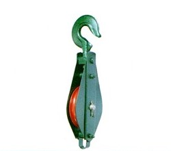 Pulley Block, Single with Hook
