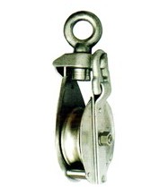 Stainless Steel Snatch Block with Eye