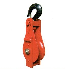 Ships Snatch Block with Hook, Open Type