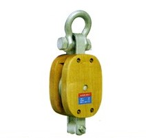 Regular Wood Block Single with Shackle
