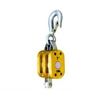 Regular Wood Block Double with Hook