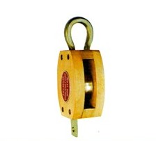 Wood Guy Block with Fixed Bow