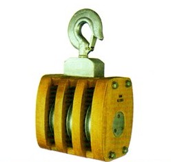 Ships Internal-Bound Block, Triple with Hook