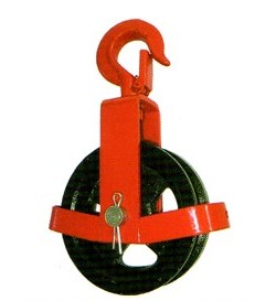 Pulley with Safe Shelf, Cast Iron Sheave